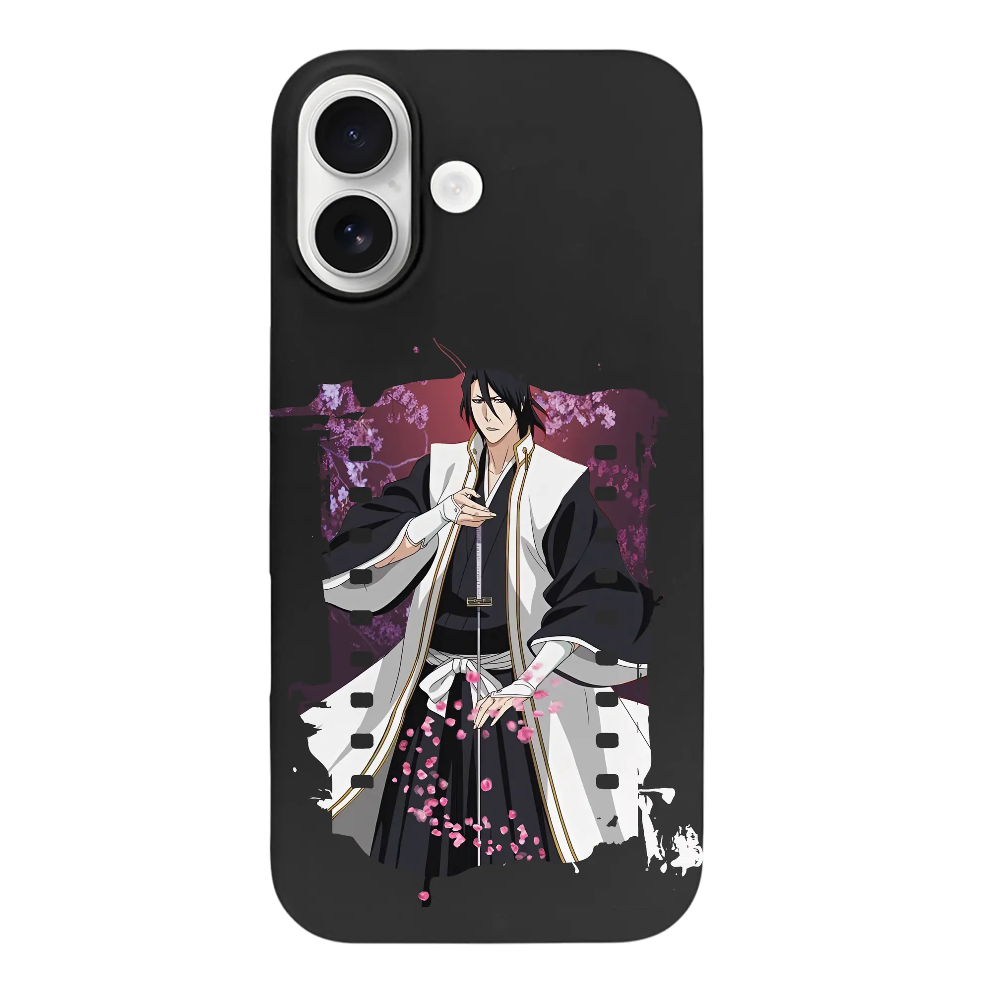 ブリーチ グッズ,朽木 白哉 - iPhone 17 シリーズ シリコンケース 薄型 耐衝撃 指紋防止 ソフトタッチカバー 精密フィット 傷防止 保護ケース iPhone 17/17 Air/17 Pro/17 Pro Max 対応